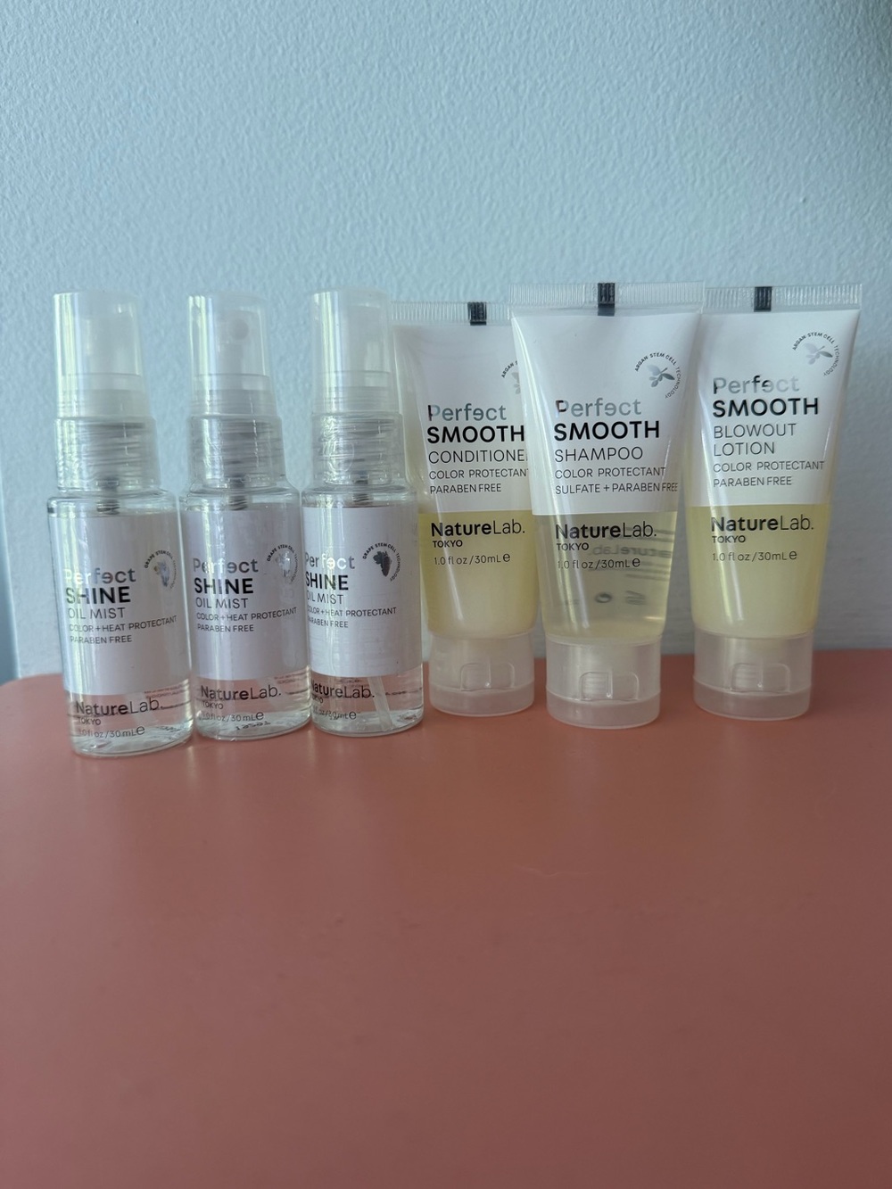 NatureLab Perfect Smooth & Shine Hair Care Travel Set - Picture 1 of 1